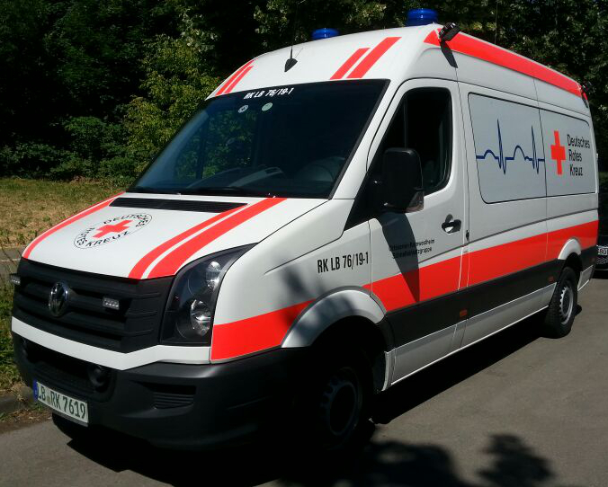 Mannschaftstransportwagen (Rolli) vom DRK OV Kornwestheim